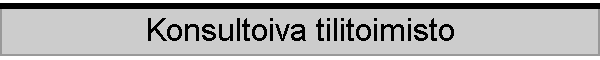 Konsultoiva tilitoimisto